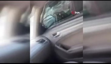 Bursa'da yol ortasında terör estirdi! Nefes kesen anlar...
