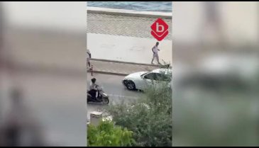 Bursa'da feci kazadan kıl payı kurtuldular!