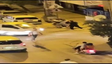 Bursa'da tekme tokat kavga!