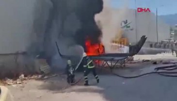 Bursa'daki fabrika yangını kontrol altına alındı! Ekiplerden hızlı müdahale...