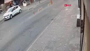 Vinç lastiği bomba gibi patladı! Yaralı çocuk var...