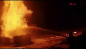 Petrol sondaj kuyusunda patlama: Yaralılar var