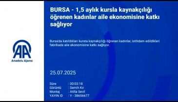Bursa'da 1,5 aylık kursla kaynakçılığı öğrendiler