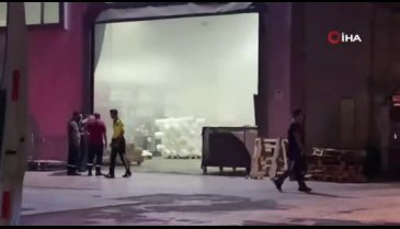 Bursa'da gece yarısı korkutan anlar!