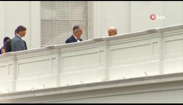 Beyaz Saray'ın çatısında bağırdı!