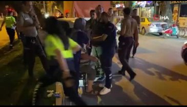 Bursa'da otomobil kamyonete çarptı: Yaralı var