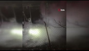 Bursa'da panik dolu anlar!