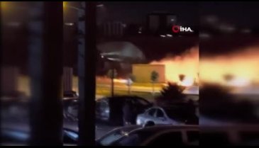 Patlayan trafo sonrası bölgede alevler yükseldi!
