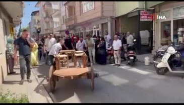 Bursa'da ilginç düğün geleneği