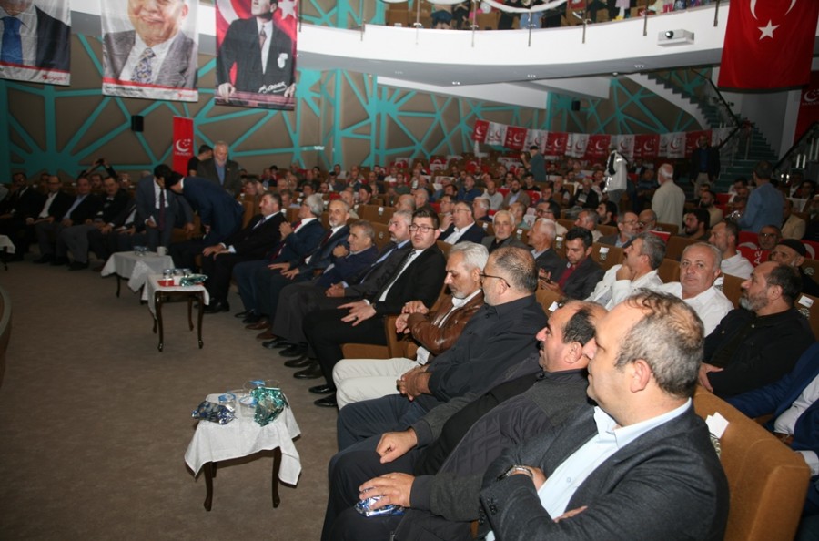 Saadet Partisi Bursa Nilüfer'de bayrak değişimi