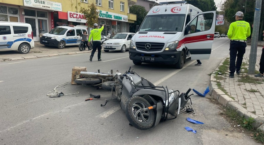 Bursa'da feci kaza! Kafa kafaya çarpıştılar
