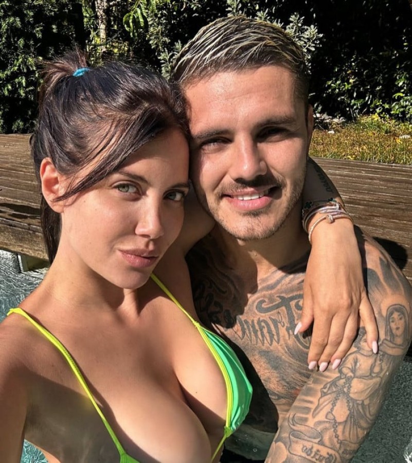Mauro Icardi'den Wanda'lı paylaşım: En güzel hikayesin