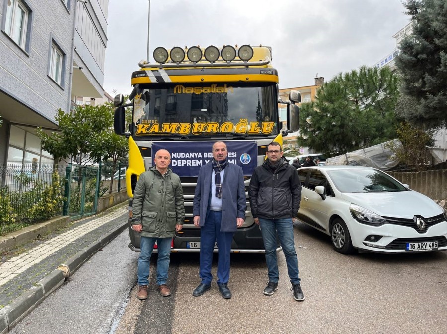 Bursa Mudanya'dan Depremzedeler Için Yardım - Bursa Haberleri - Bölge ...