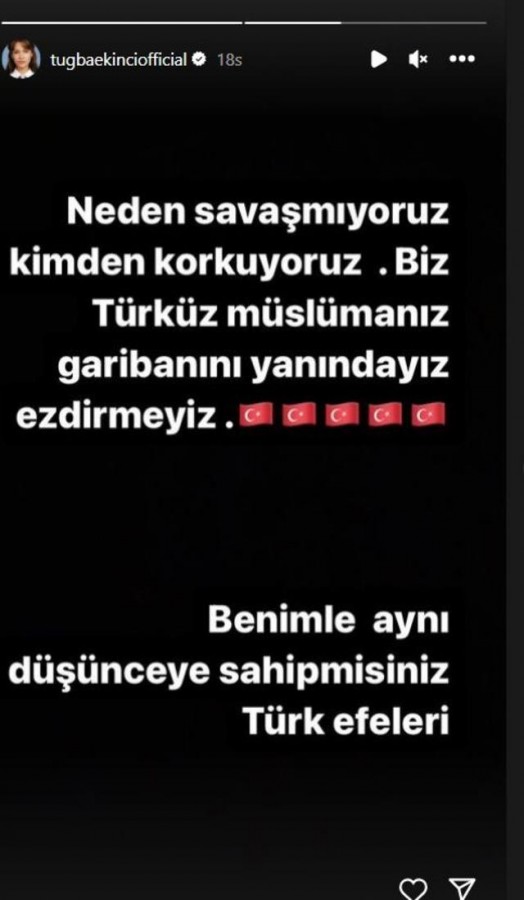 Tuğba Ekinci paylaşımıyla gündem yarattı!