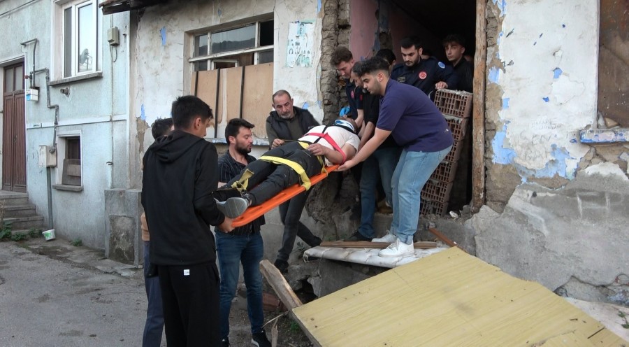 Bursa'da alkol almak için manzarayı seçti! 25 metreden düştü