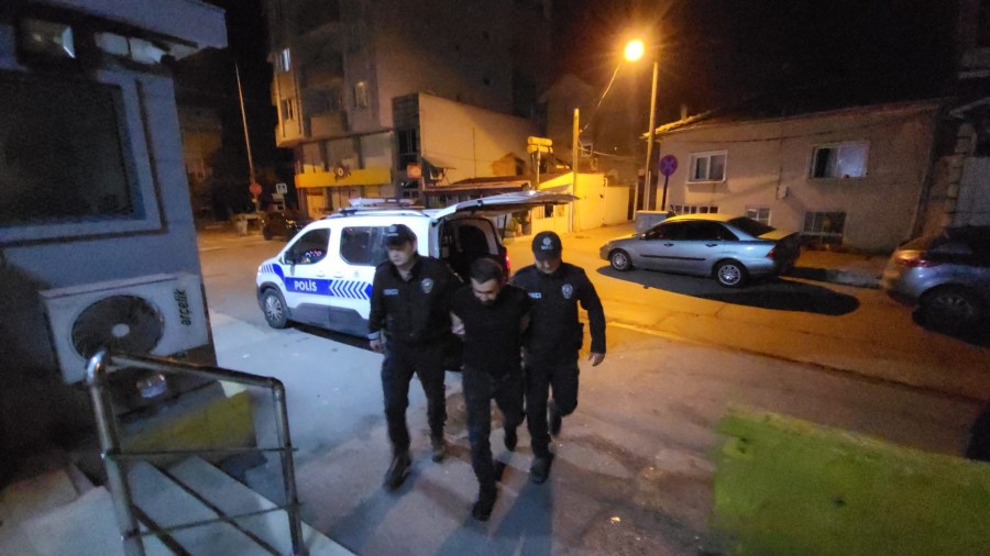 Bursa'da 39 suç kaydı bulunan şahısta yok yok