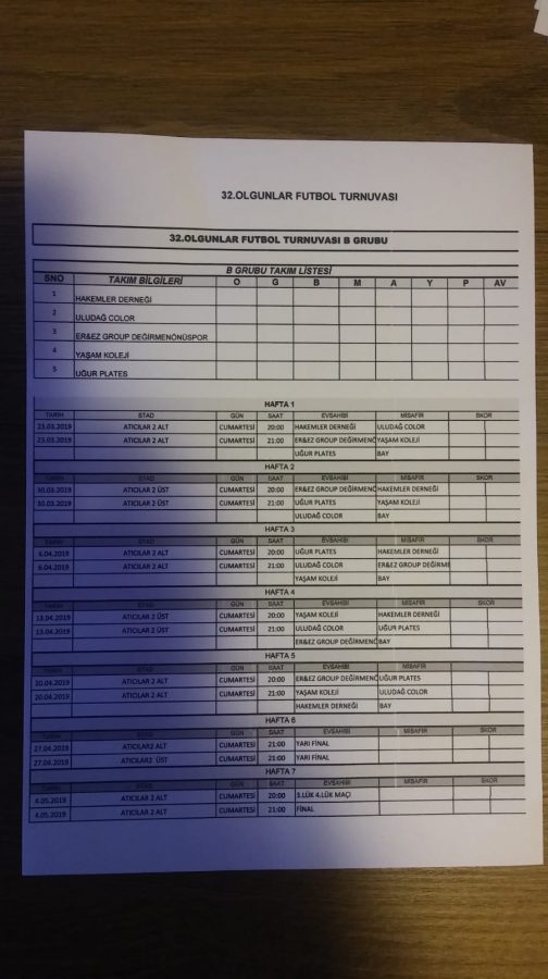 Bursa Olgunlar Turnuvası�nda heyecan başlıyor Spor