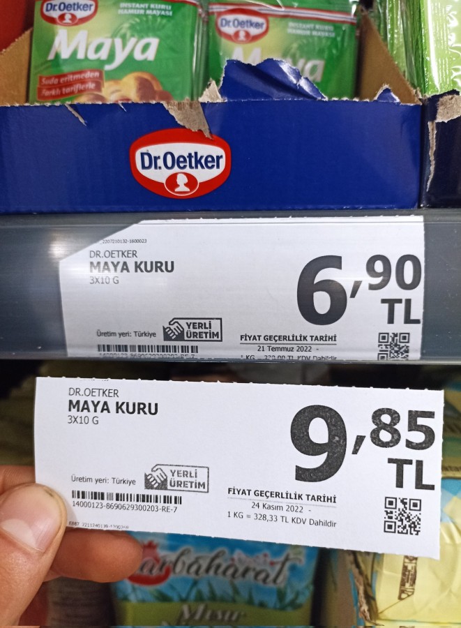 Etiket oyunu devam ediyor
