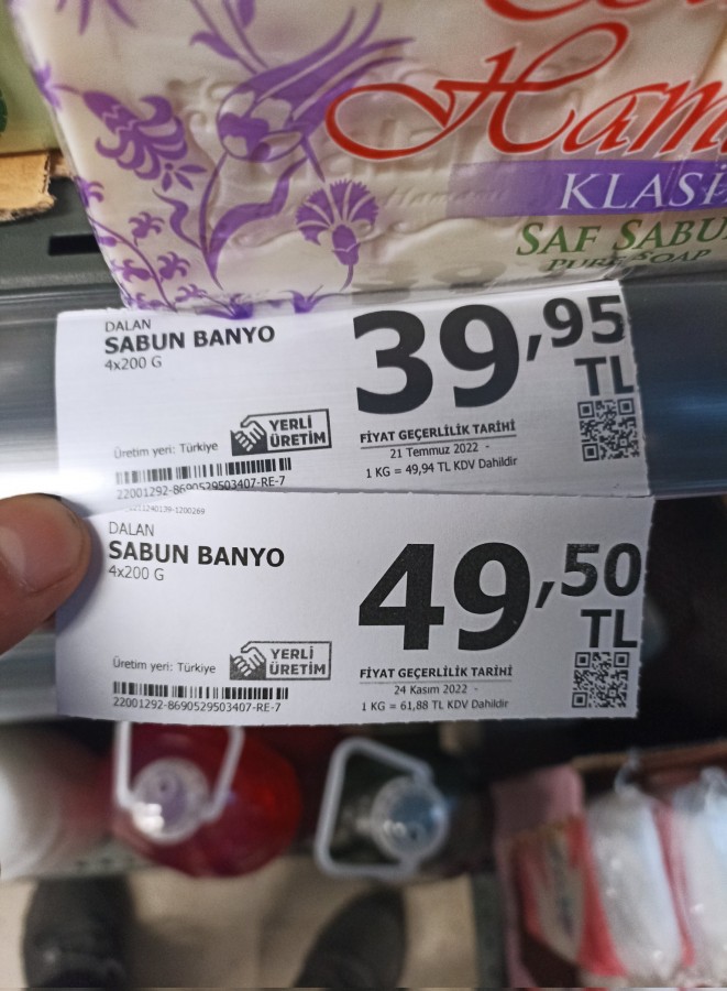Etiket oyunu devam ediyor