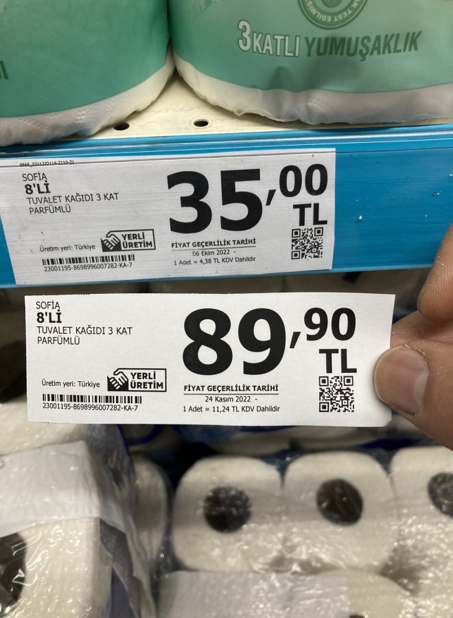 Etiket oyunu devam ediyor