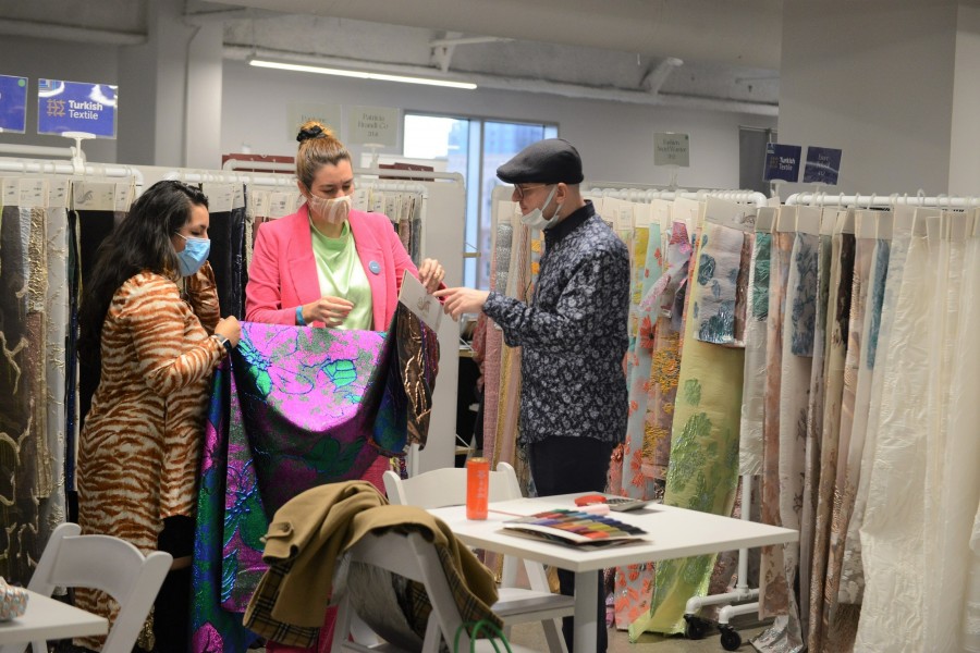 Bursalı Tekstilciler Heyeti, ABD LA Textile Show Fuarı'nda Bursa