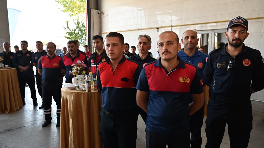 Bursa Büyükşehir belediyesi itfaiyenin 309. yılını kutladı