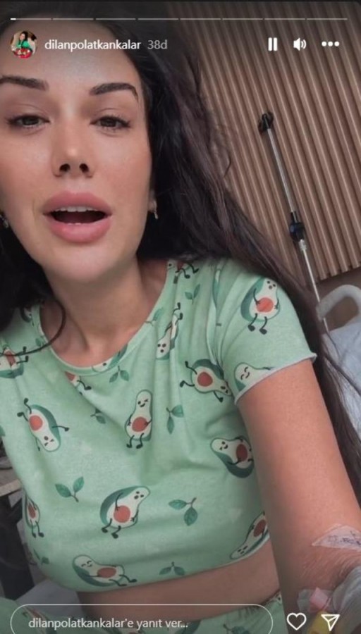 Hastanelik olan Dilan Polat Instagram hesabını kapattı sonra yeni hesap açtı