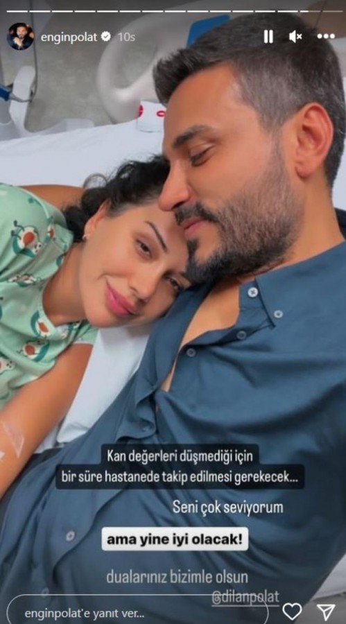 Hastanelik olan Dilan Polat Instagram hesabını kapattı sonra yeni hesap açtı