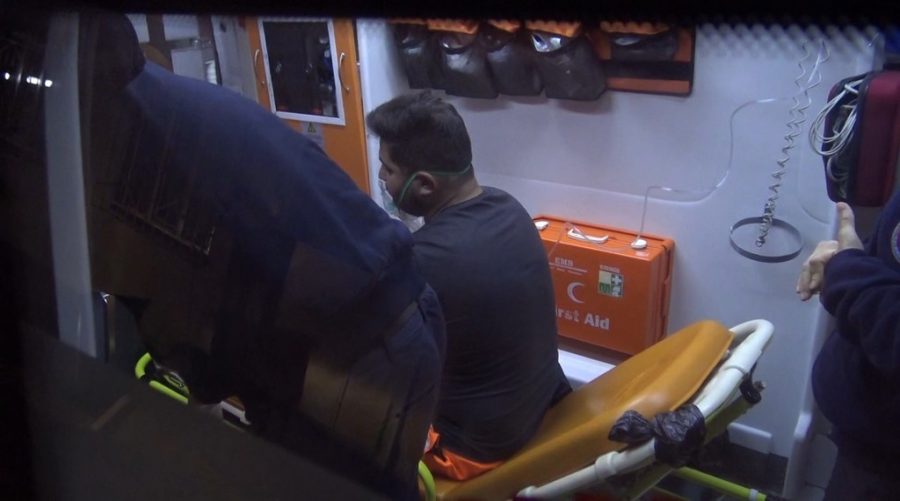 Bursa�da yangında kiracı yaralandı, ev sahibesi ağladı Bursa