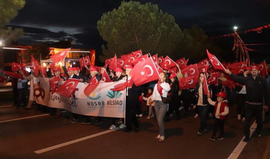 Bursa'da NOSAB'dan Cumhuriyet'in 100. yılına yakışır kutlama