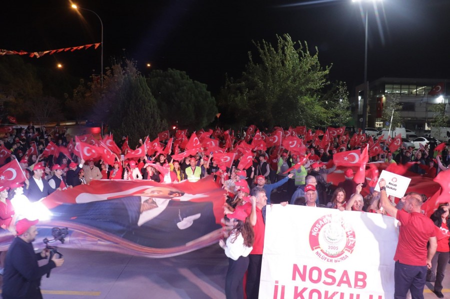 Bursa'da NOSAB'dan Cumhuriyet'in 100. yılına yakışır kutlama