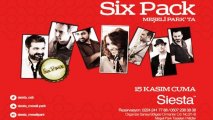 Siesta Meşeli Park'ta Six Pack Konseri