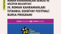 IV. Roman Kahramanları İstanbul Edebiyat Festivali - Bursa Programı