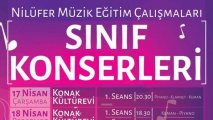 Nilüfer Müzik Eğitim Çalışmaları | Sınıf Konserleri