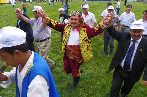 Pehlivanlar Çalı'da çıktı meydane
