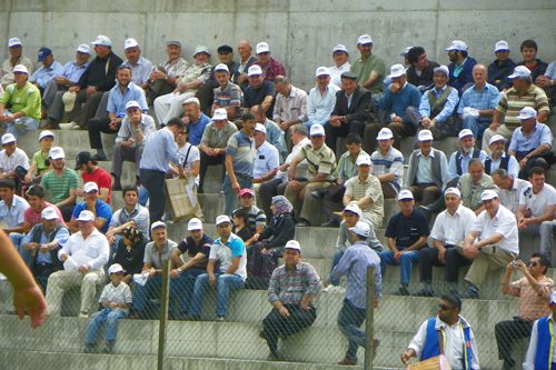 Pehlivanlar Çalı'da çıktı meydane