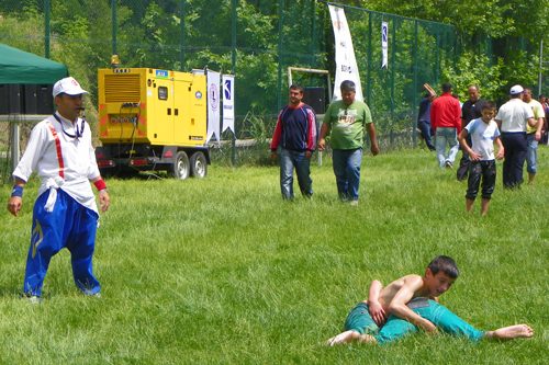 Pehlivanlar Çalı'da çıktı meydane