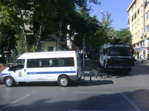 Destek yürüyüşünden kareler