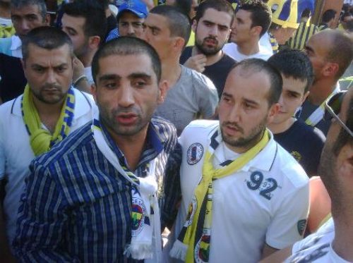 Destek yürüyüşünden kareler