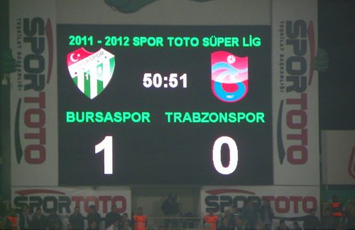 Bursaspor Trabzonspor maçı