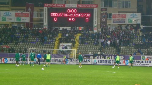 Orduspor Bursaspor maçı