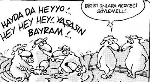 Karikatürlerle Kurban Bayramı