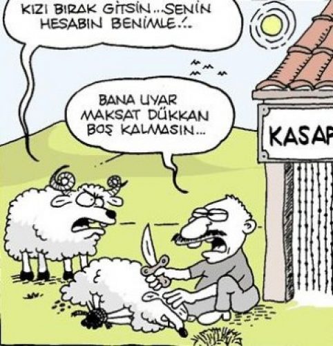 Karikatürlerle Kurban Bayramı