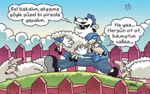 Karikatürlerle Kurban Bayramı