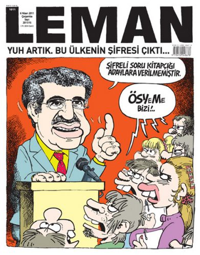 2011'e damga vuran karikatürler