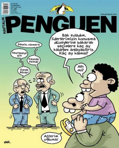 2011'e damga vuran karikatürler