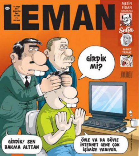 2011'e damga vuran karikatürler