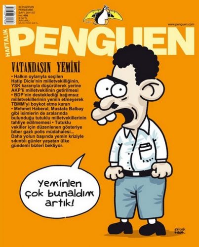 2011'e damga vuran karikatürler