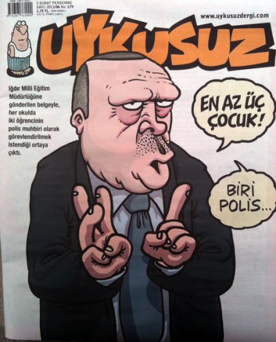 2011'e damga vuran karikatürler