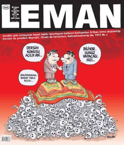 2011'e damga vuran karikatürler